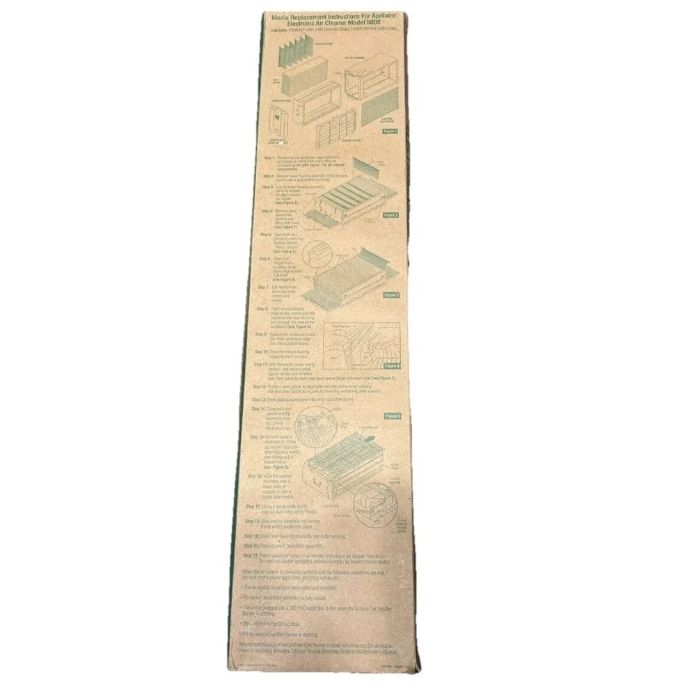 APRILAIRE 501 REPLACEMENT‎ MEDIA FILTER FOR MODEL 5000 New Fast Free Shipping!!!